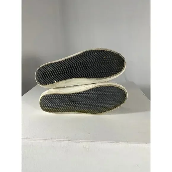 Golden Goose White Slide Sneakers Size 8 - Picture 6 of 6